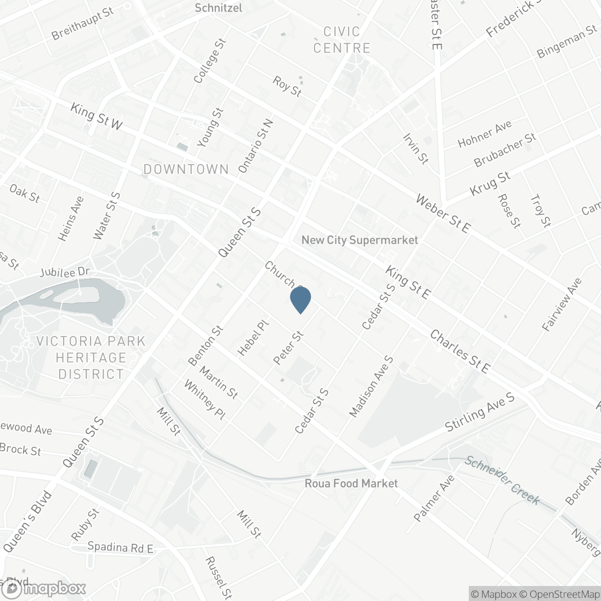 81 CHURCH Street Unit# 503, Kitchener, Ontario N2G 4M1